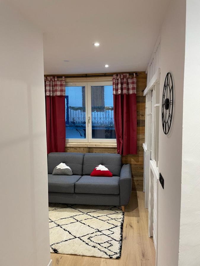 Charmant 2 Pieces Cosy Au Coeur De Saint-Gervais Luaran gambar